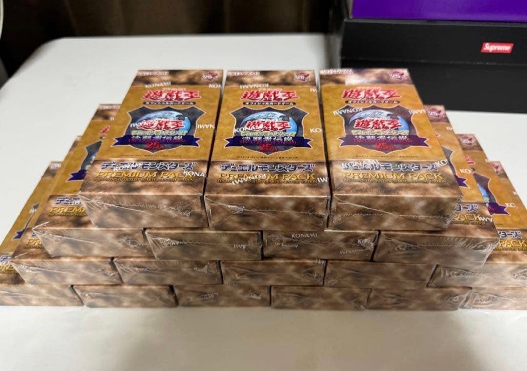 遊戯王 決闘者伝説 25th プレミアムパック 18BOX - メルカリ