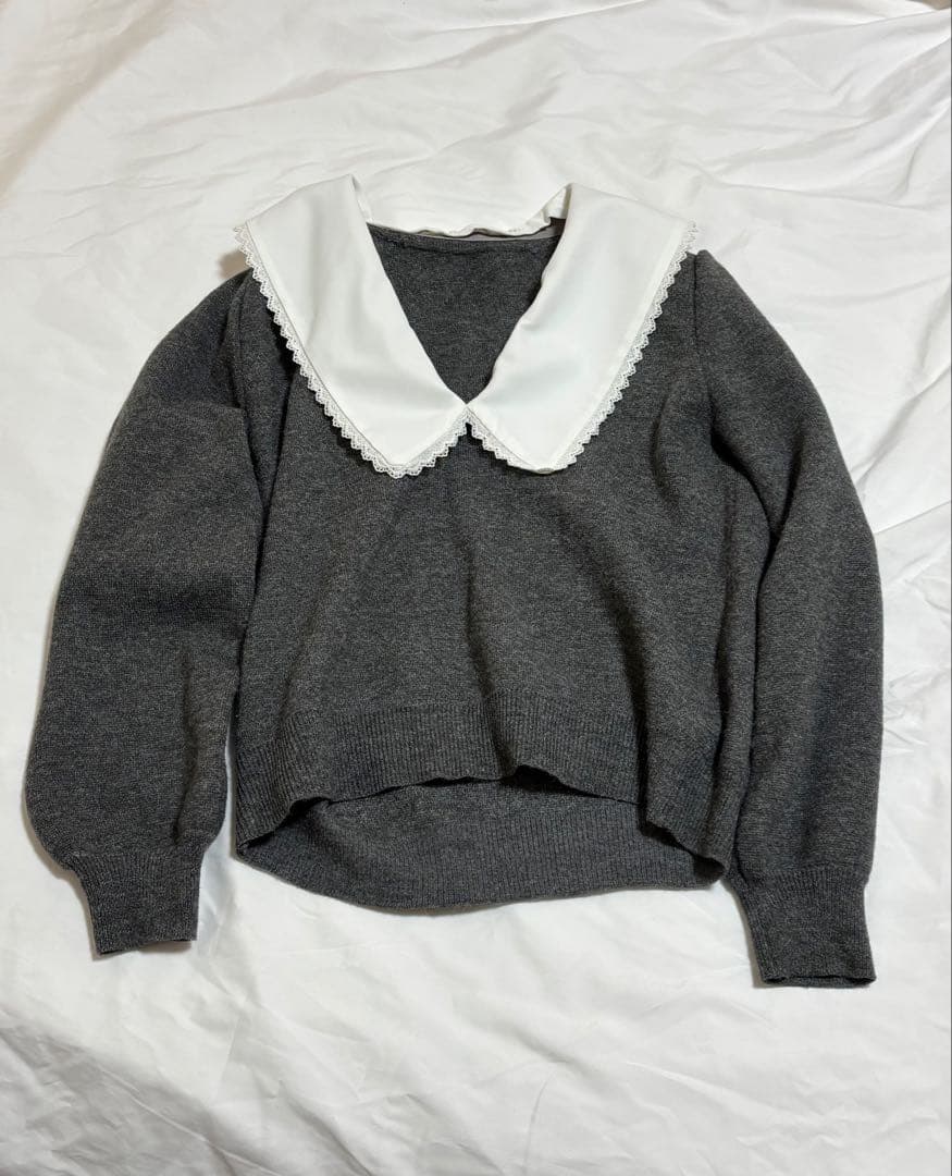 Bibiy.】ANNABELLE KNIT/ GRAY - メルカリ