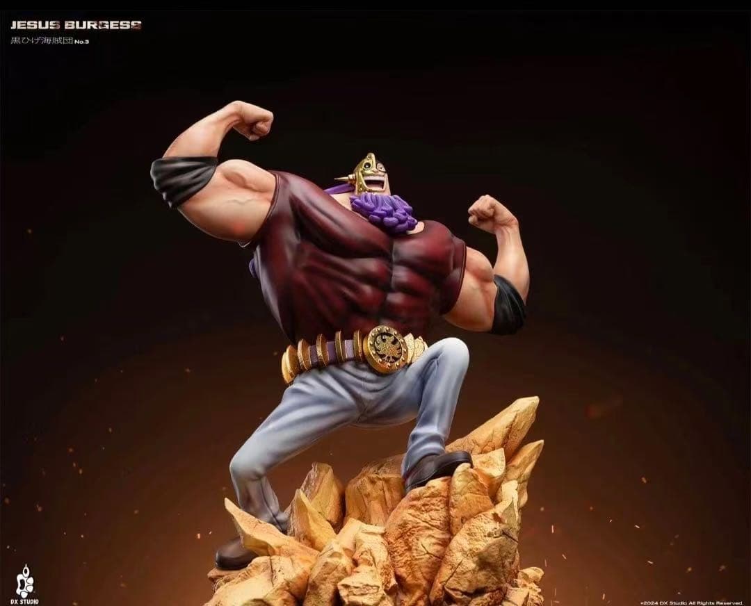 ワンピース ジーザスバージェス ガレージキット ガレキ スタチュー①⑤