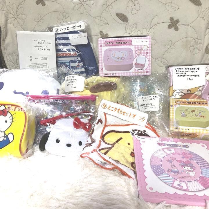未使用品❣️お買い得❣️サンリオ当たりくじまとめ売り 12点セット サンリオ 6/7（土）～順次発売！「マイメロディ マイスウィートピアノ 当りくじ