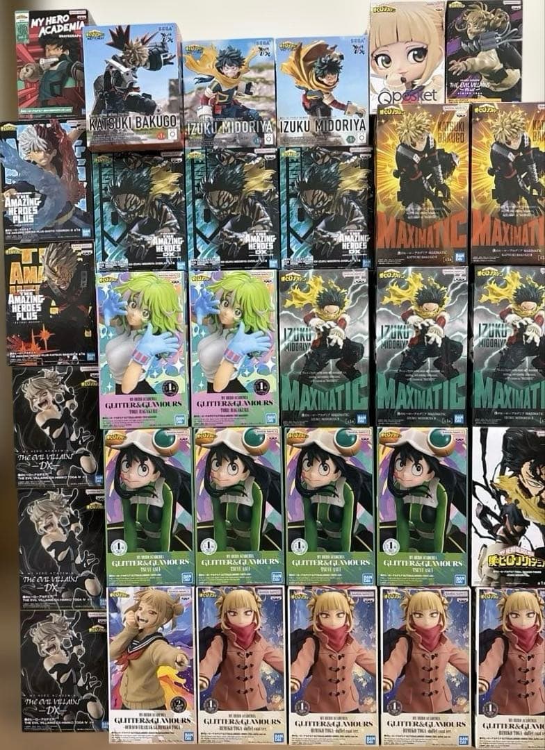 ヒロアカ 31点セット トガヒミコ 葉隠透 蛙吹梅雨 爆豪 轟 出久