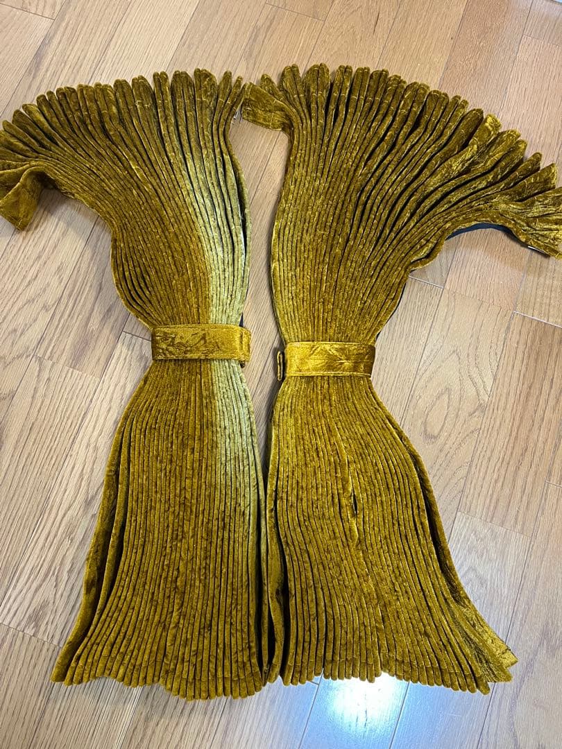 トラック用　仮眠カーテン　チンチラゴールド　雅チンチラZERO