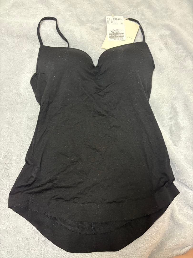 AROMATIQUE CASUCA ブラックキャミソール