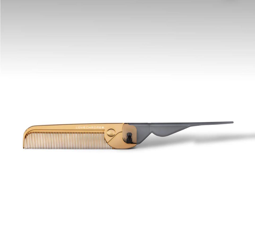 新品未開封 LOVECHROME K24GP BANGS COMB ゴールド
