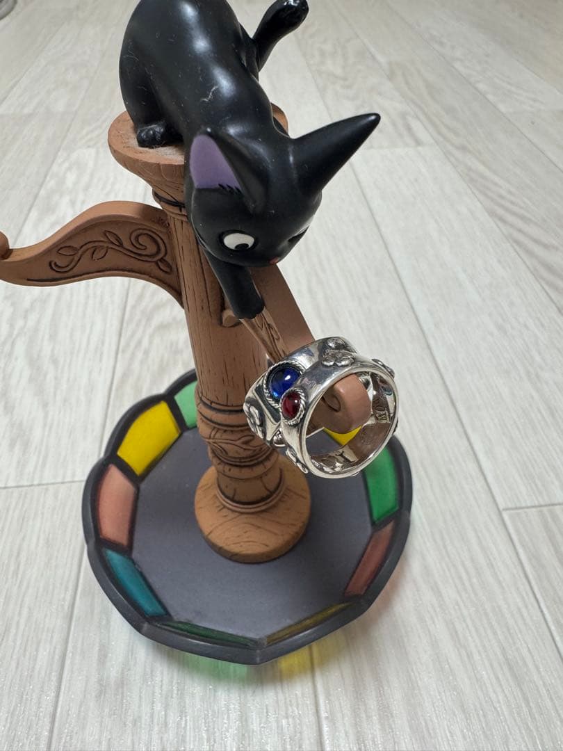 ジブリ美術館限定 ハウルの動く城 シルバーペアリングハウルの指輪