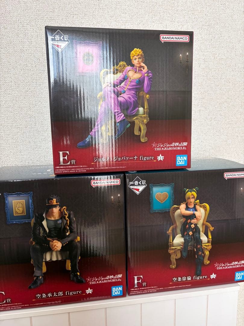 ジョジョの奇妙な冒険 フィギュアセット E・F・C
