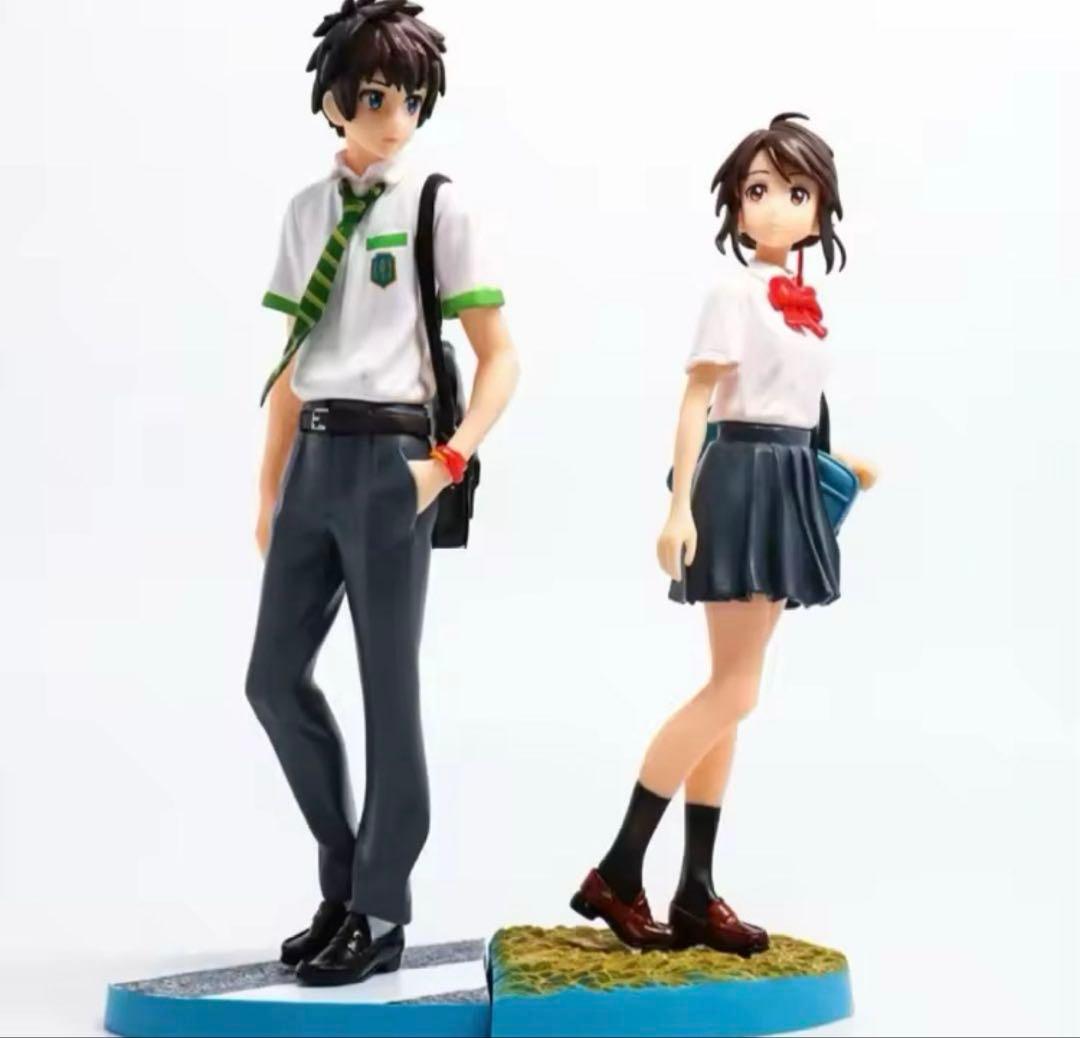 新品】君の名は。 宮水三葉 立花瀧 セット 1/8 スケール フィギュア