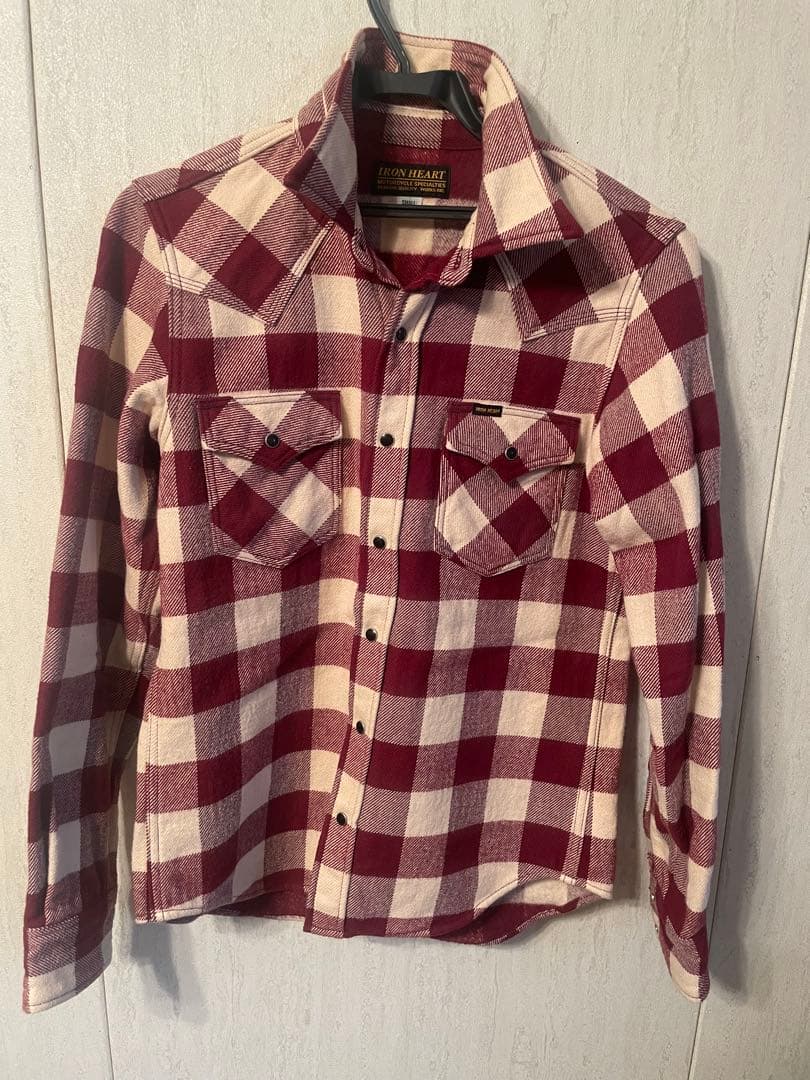 k*i様 アイアンハート　ヘビーネルシャツ　iron heart