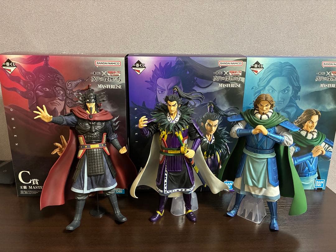 貴重！春秋戦国大戦キングダム　MASTERLISE A B C セット 1番くじ 春秋戦国大戦キングダム C賞 王翦｜トレファクONLINE