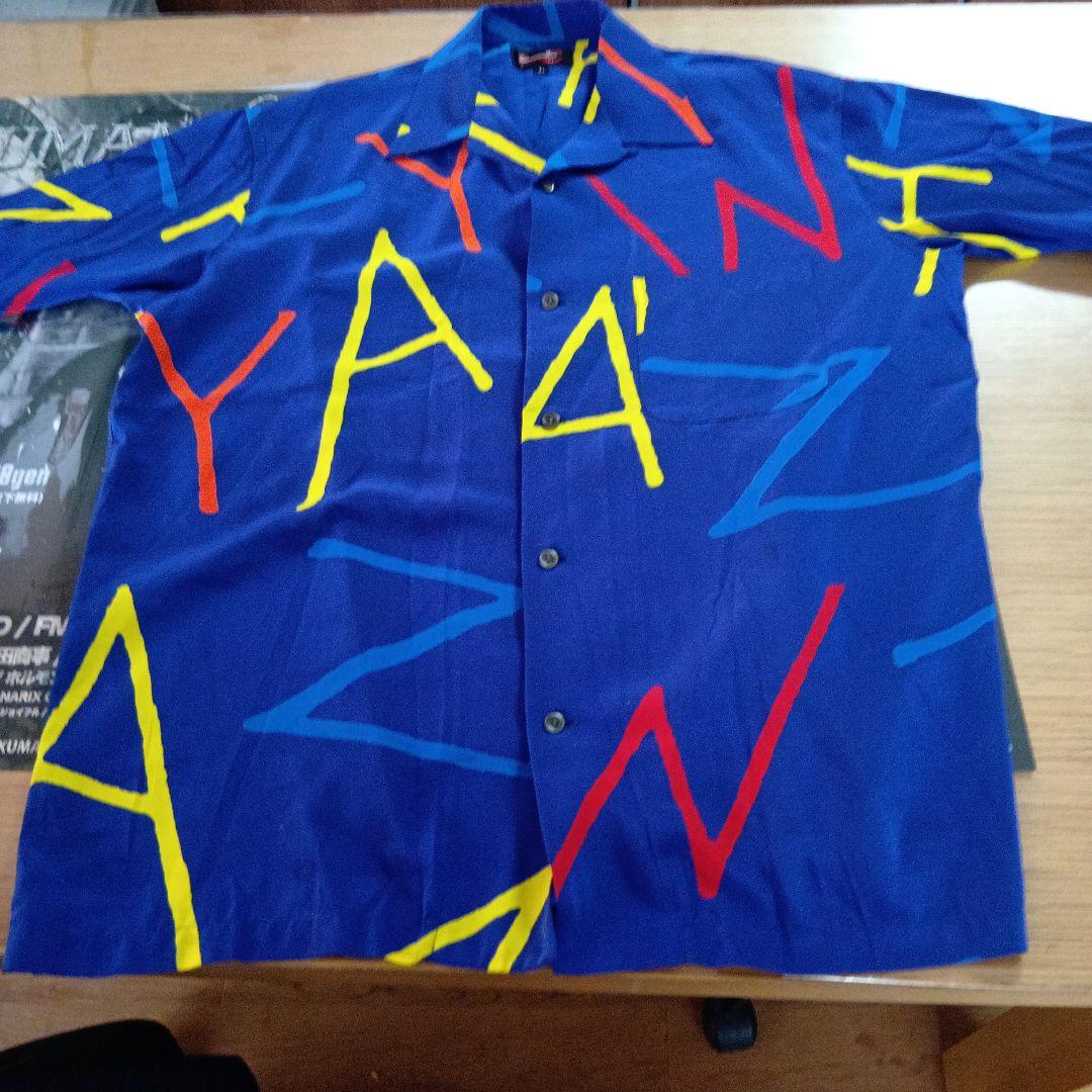 矢沢永吉　限定600枚　92年アロハシャツ　青色