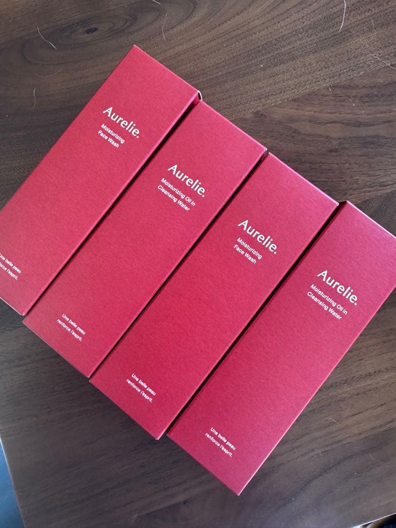 Aurelia メイク落とし2本洗顔フォーム2本