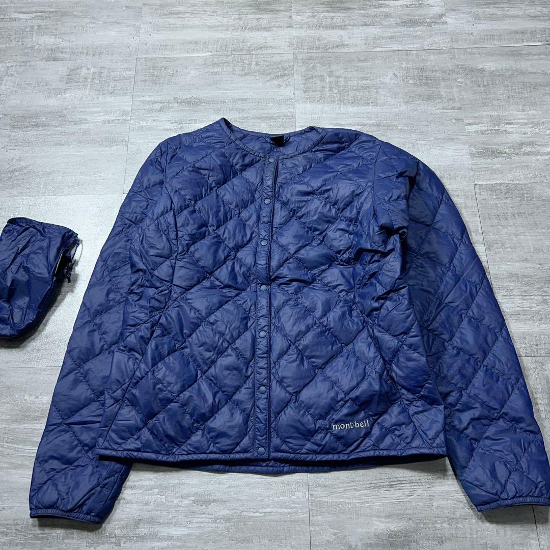 montbell モンベル スペリオダウン ラウンドネックジャケット XL 袋付 モンベルの大注目アイテム！スペリオダウンラウンドネックジャケットご