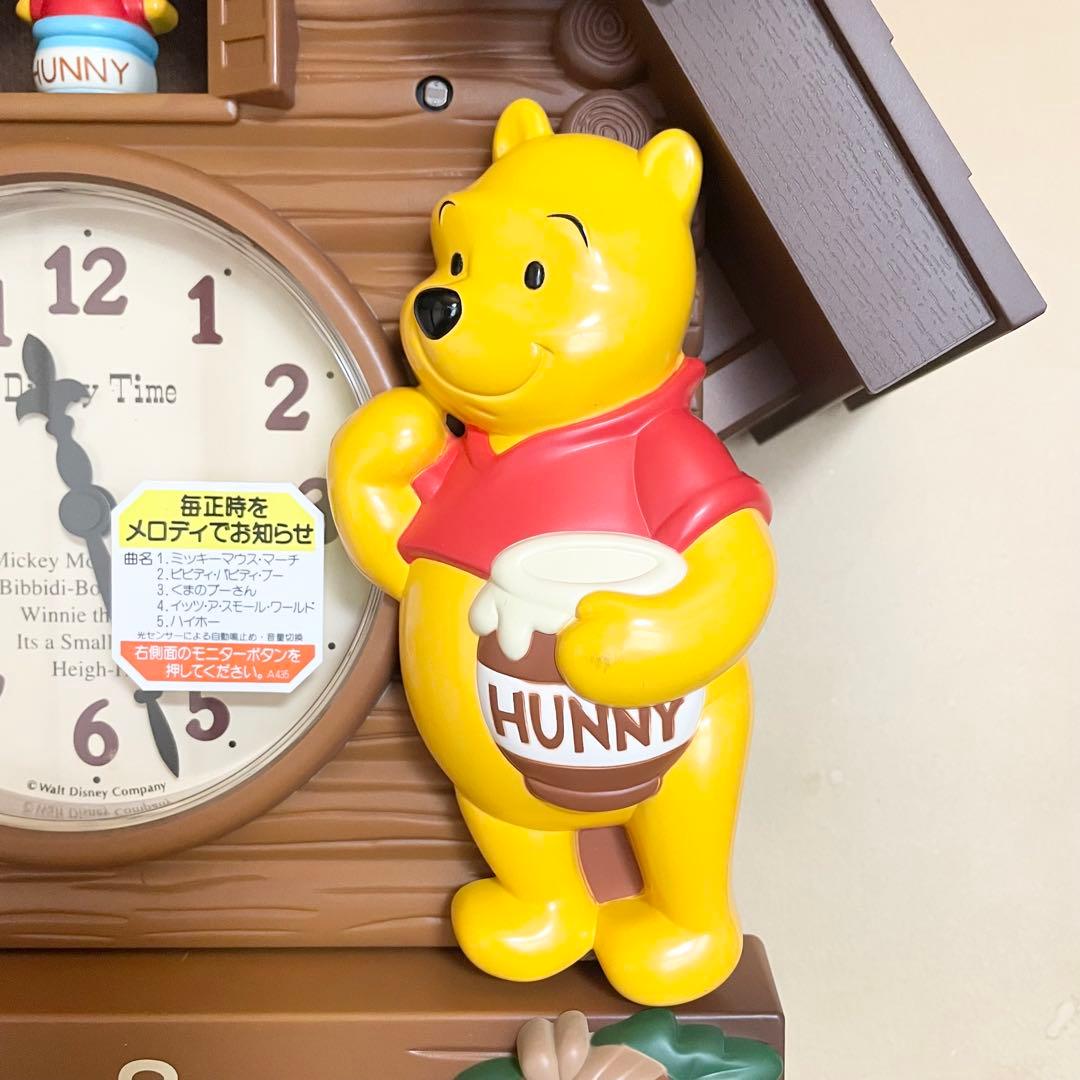 未使用】プーさん 振り子時計 SEIKO FW713B ディズニータイム - メルカリ