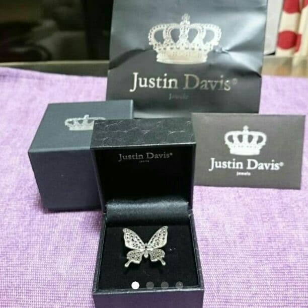 値下げ！ジャスティンデイビス バタフライ リング - メルカリ