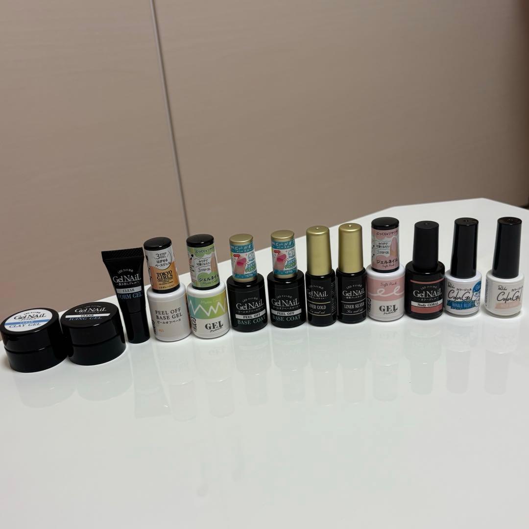 ダイソーセリアキャンドゥジェルネイルセット - メルカリ