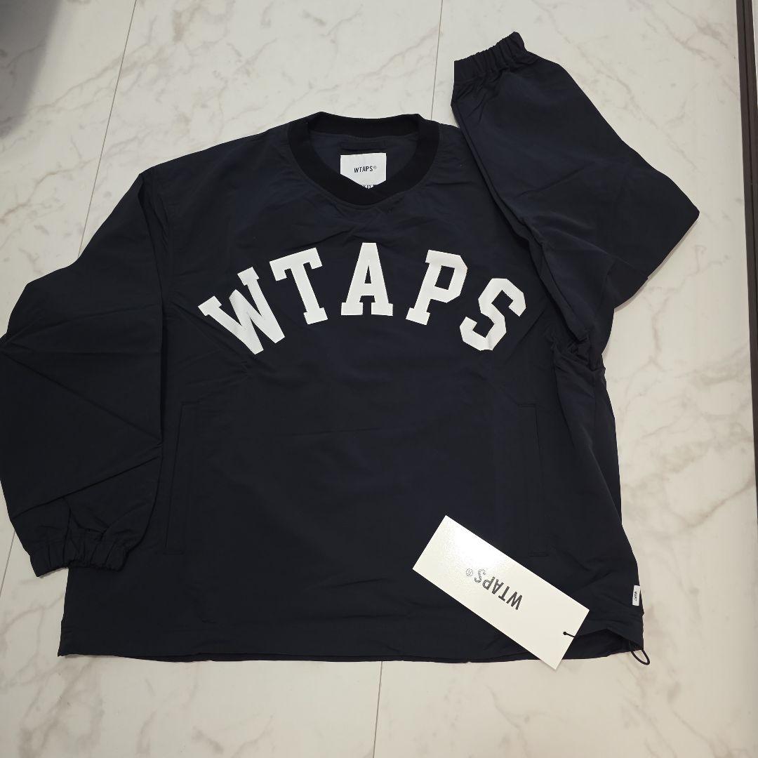 ✩*様 WTAPS ロゴ入り ナイロンジャケット X 03