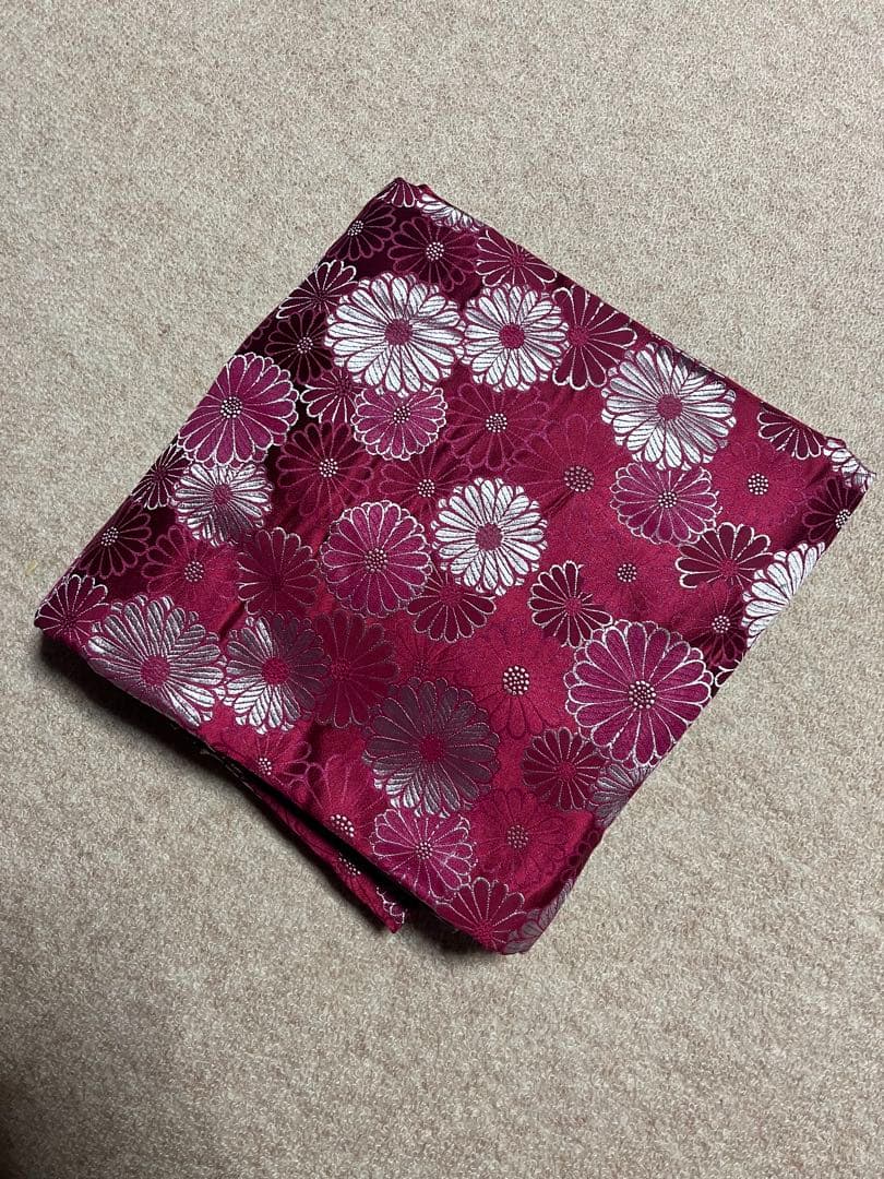 13絃用 琴袋(丸袋) ピンク系　柄物