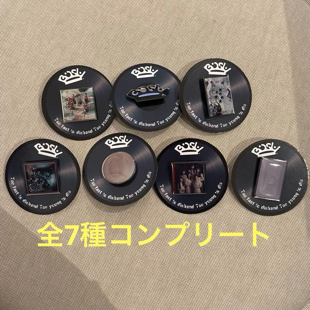 BiSH ピンズカプセル 全7種 コンプリート アーティストコレクション