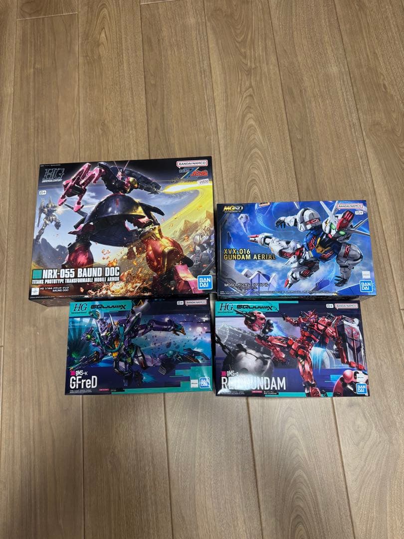 ガンプラ　まとめ売り　新品未開封　MGSD エアリアル等5点 ガンダムエアリアル (MGSD) (ガンプラ) - ホビーサーチ ガンプラ他