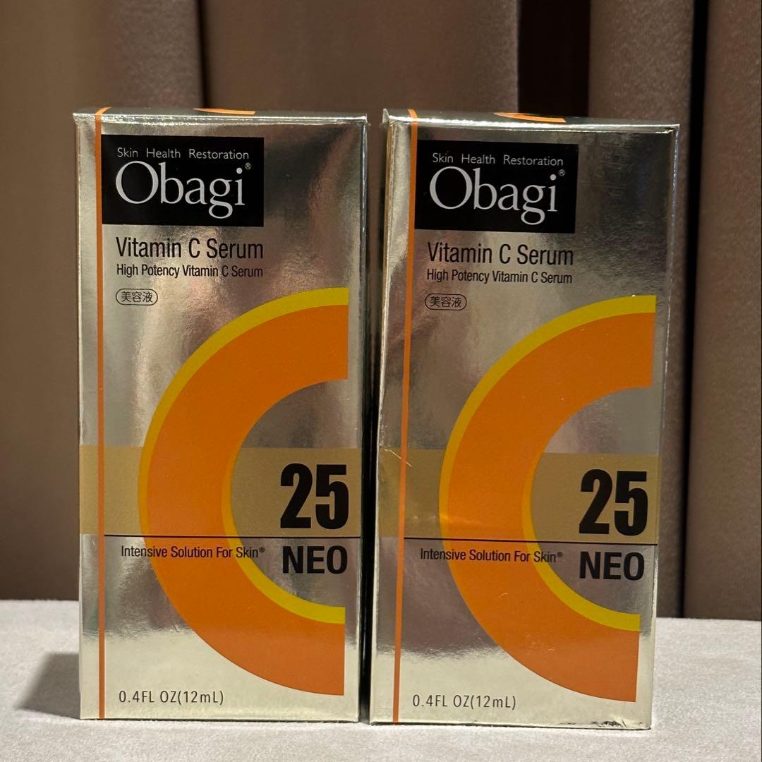 新品未開封 Obagi オバジ 美容液C25 NEO 12ml_l 2個 楽天市場】【国内正規品 2024年製造】Obagi オバジ C25 セラム ネオ