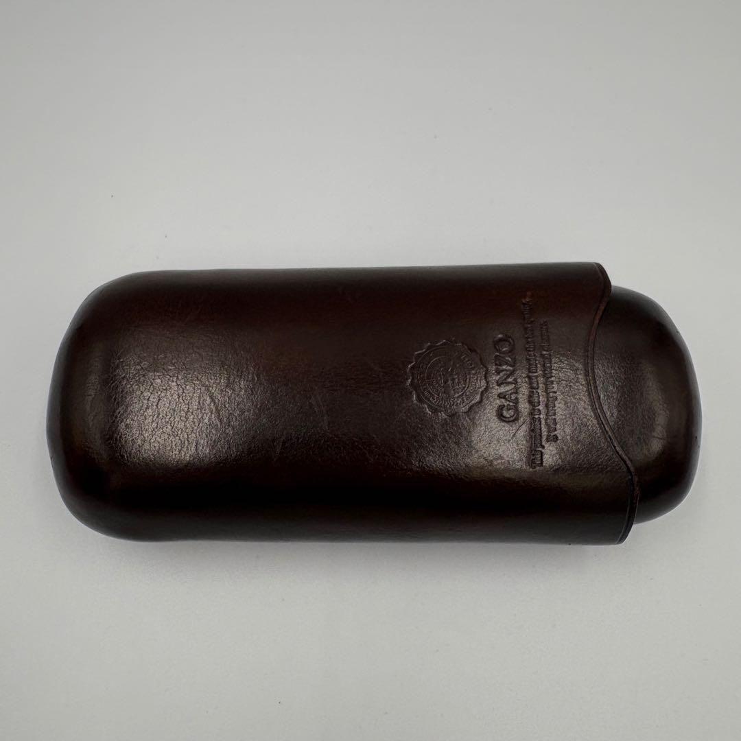 GANZO MAESTRO2 マエストロ2 メガネケース　チョコ　 眼鏡ケース