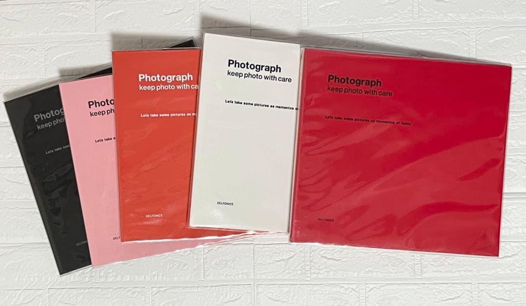 DELFONICS デルフォニックス PBフォトアルバム 5冊セット DELFONICS（デルフォニックス） アルバム PDフォトアルバム リングS