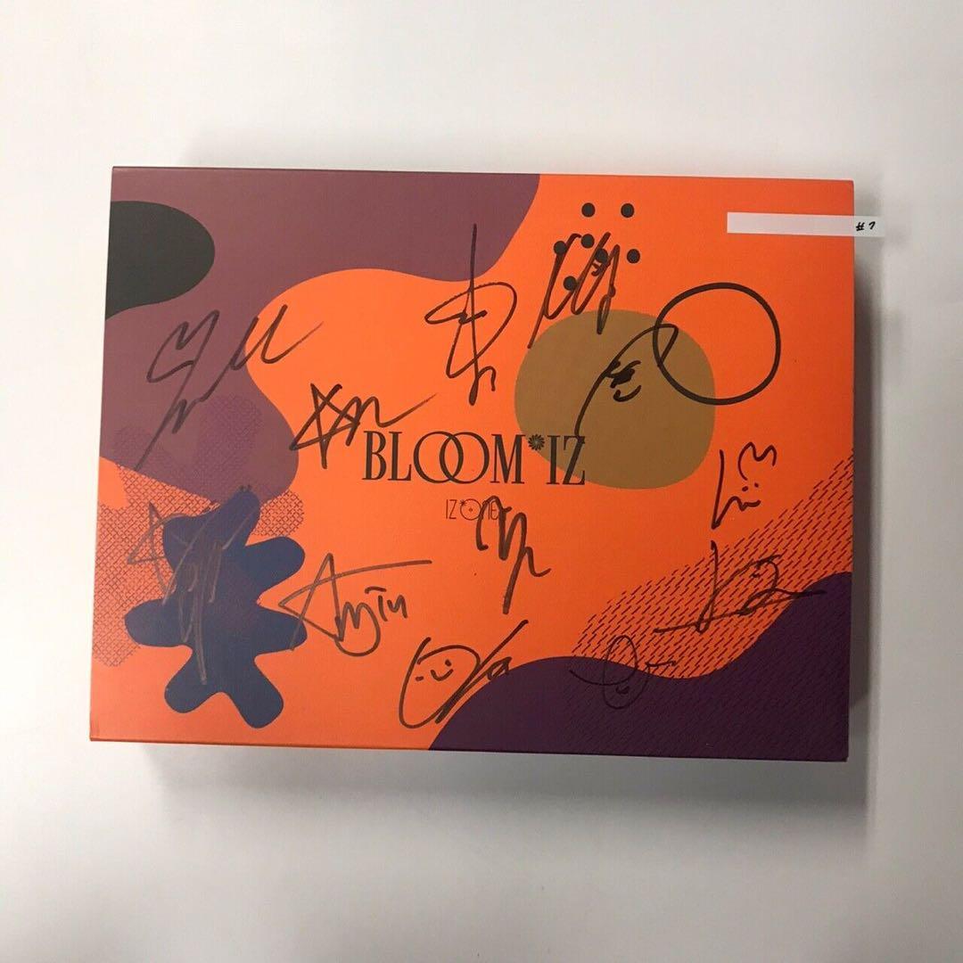 IZ*ONE アイズワン当選者限定メンバー直筆サイン入りアルバム