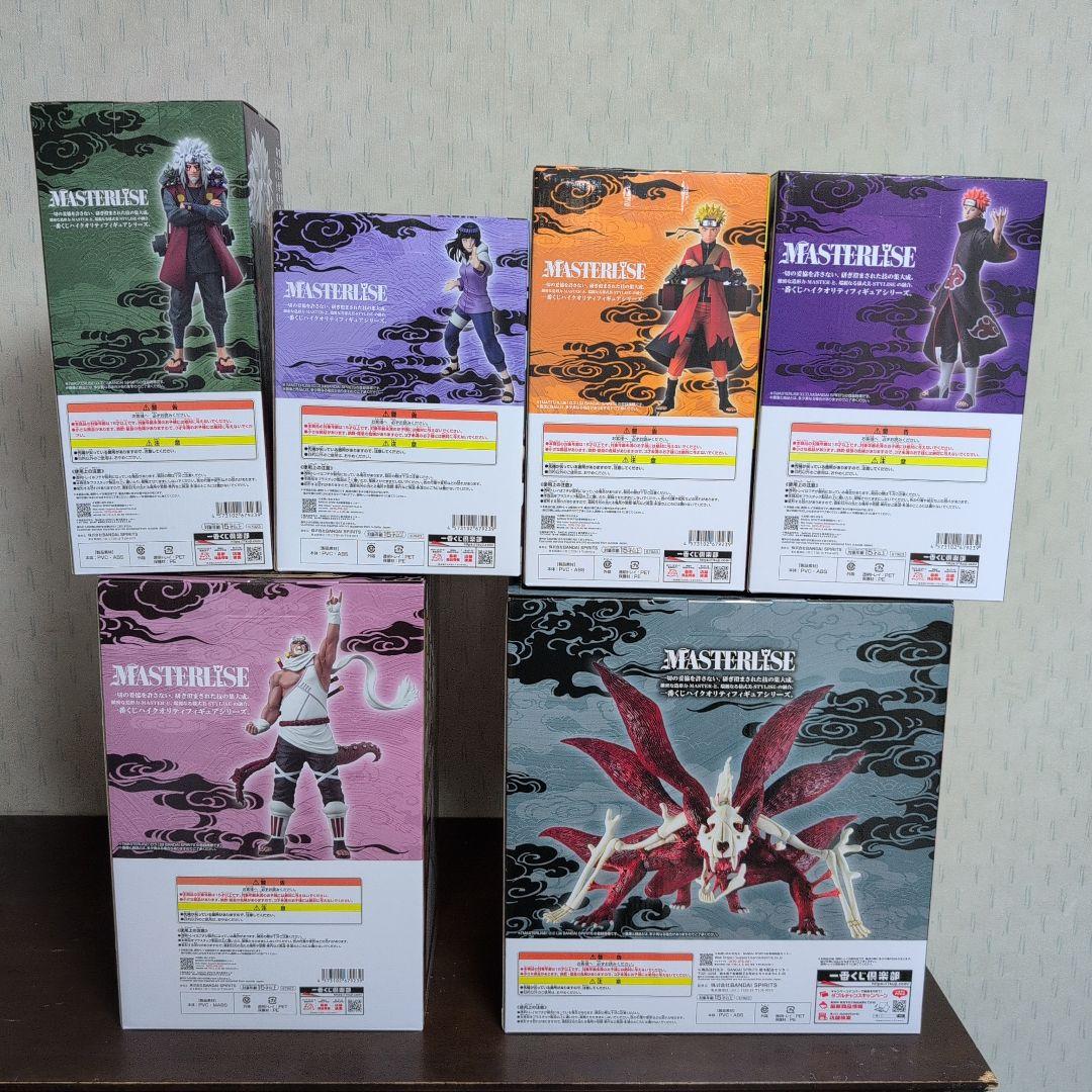 一番くじ ナルト フィギュア A B C D E ラストワン コンプ おまけ付⑤