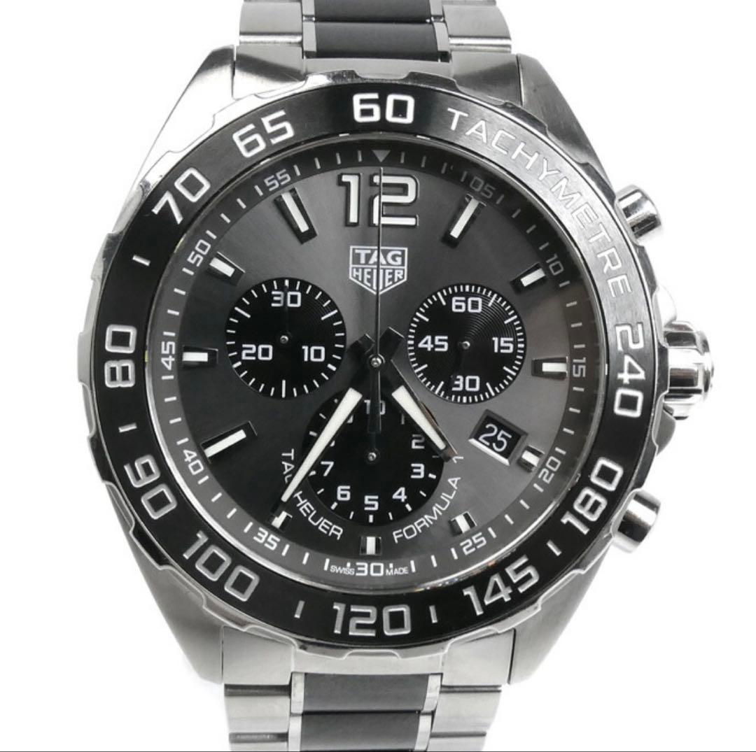 TAG HEUER タグホイヤー フォーミュラ1 クロノグラフ 腕時計 電池式 タグ・ホイヤー フォーミュラ1 クロノグラフ × セナ - 43 mm