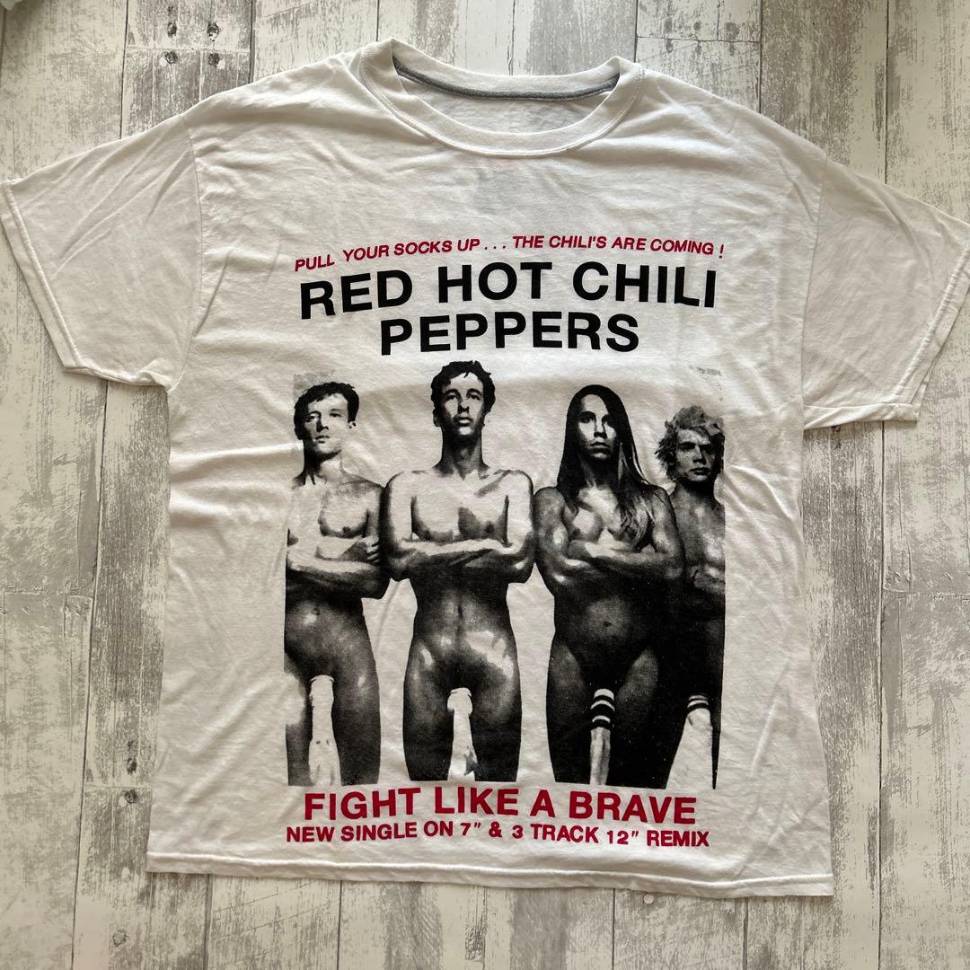 バンドT【レッドホットチリペッパーズ】tシャツ フォトプリント