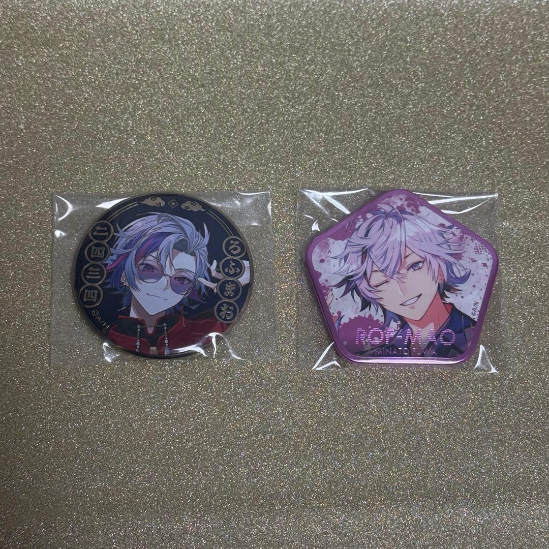 にじさんじ 不破湊 缶バッヂ 2個セット - メルカリ