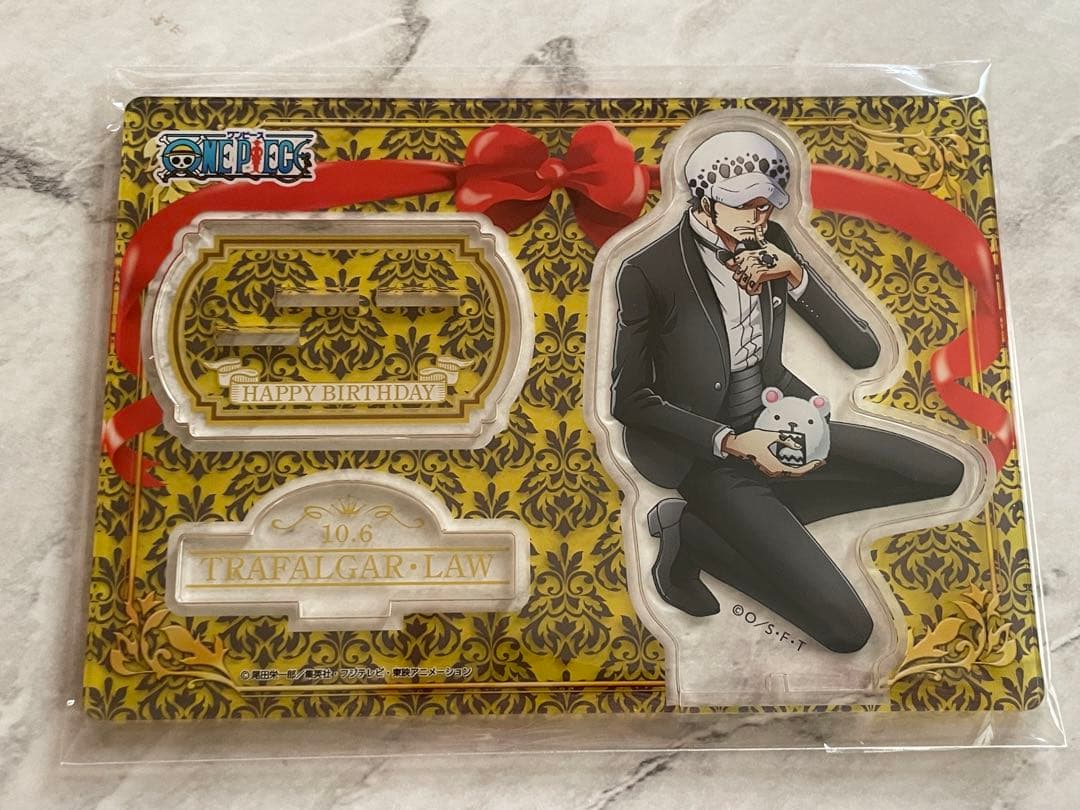 トラファルガー・ロー バースデーアクリルスタンド ワンピース】ワンピース バースデーアクリルスタンド[10.6