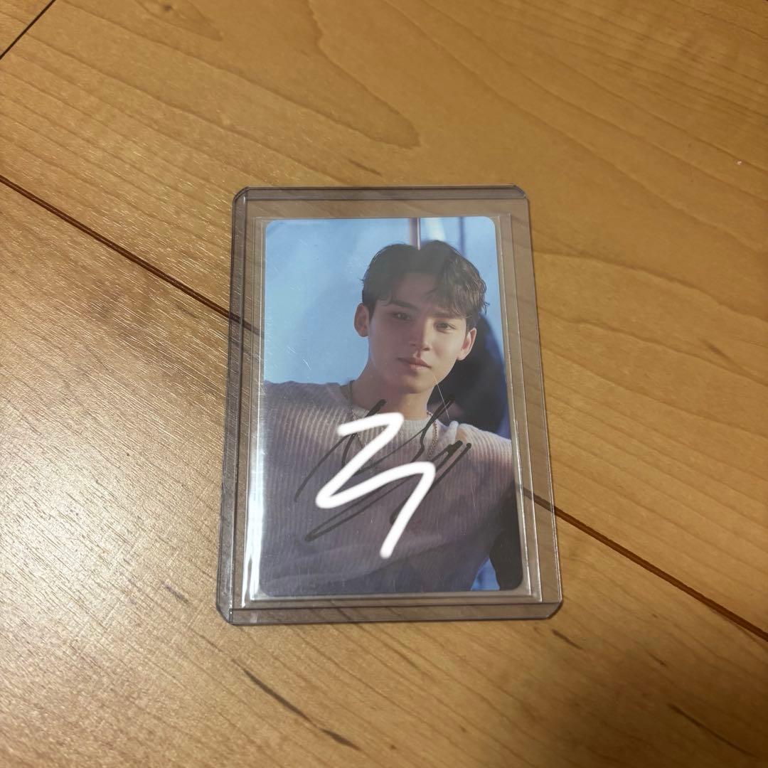 SEVENTEEN ミンギュ 直筆サイン入り トレカ