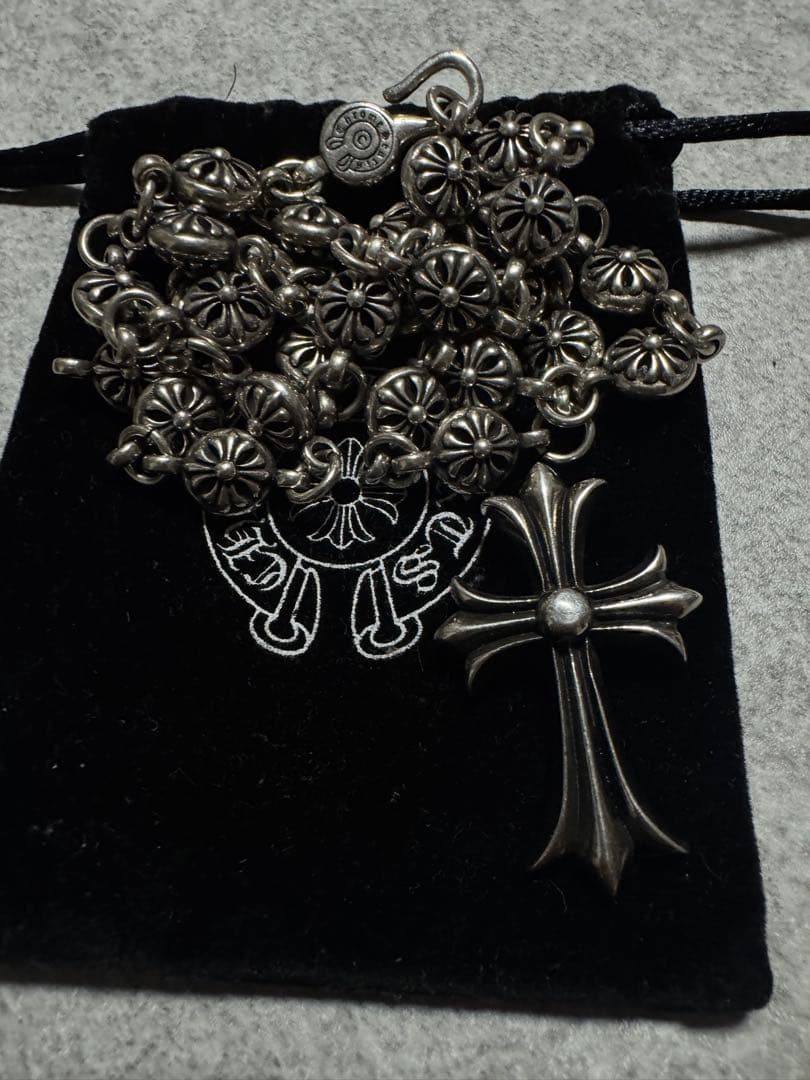 クロムハーツネックレス ポーチ付き