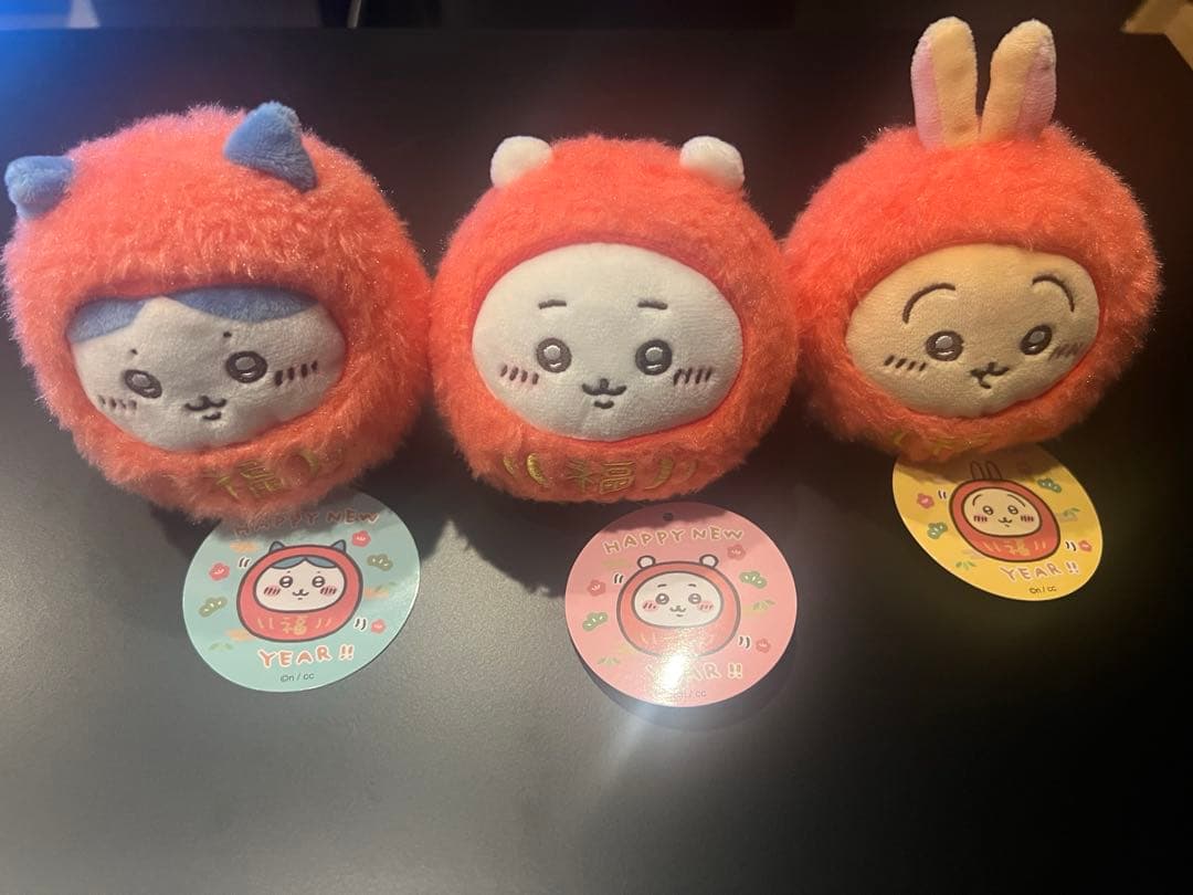 ちいかわ　だるまになっちゃった　マスコット