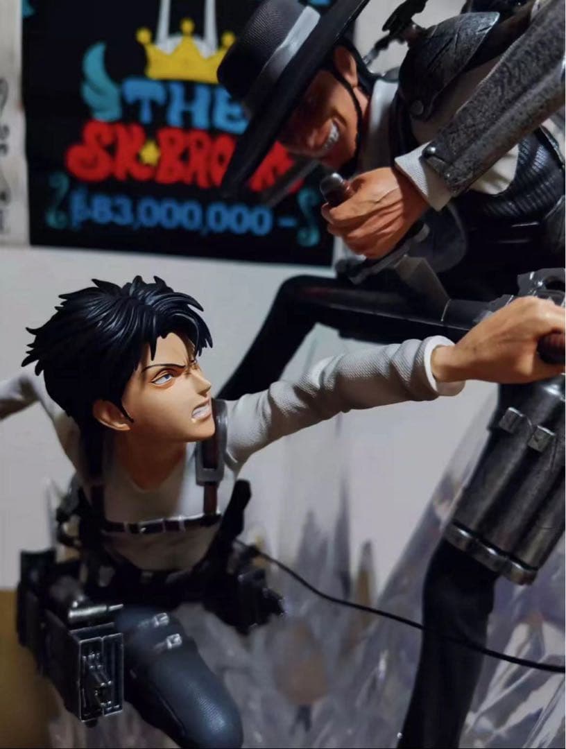 進撃の巨人 リヴァイ·アッカーマン ガレージキット ガレキ スタチュー