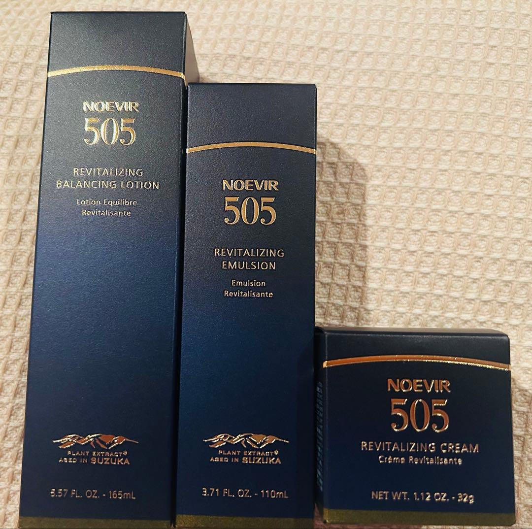 ノエビア　505 薬用スキンローション　エマルジョン　クリーム 3点セット