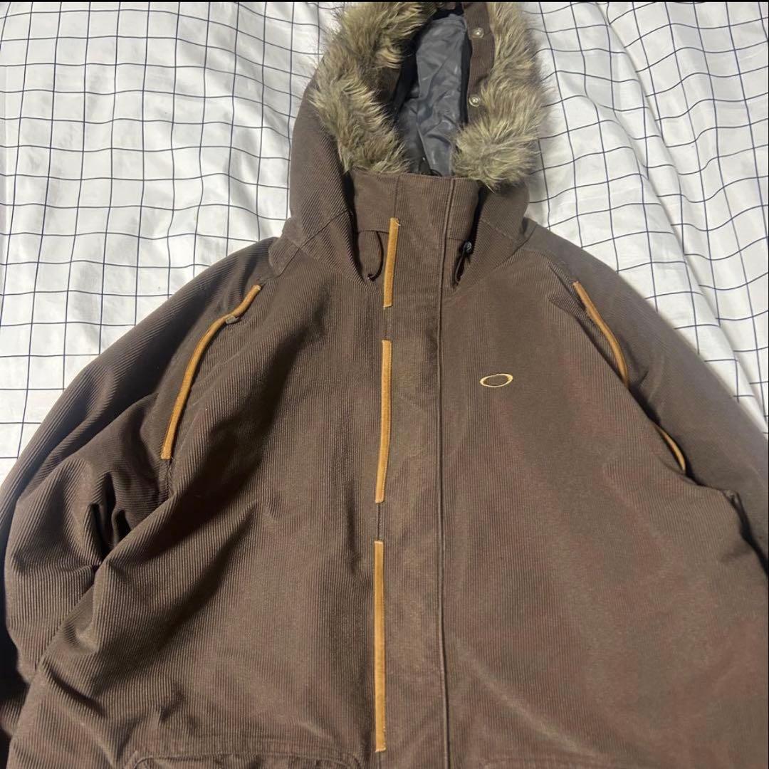 00s OAKLEY fur shell mountain jacket y2k - メルカリ