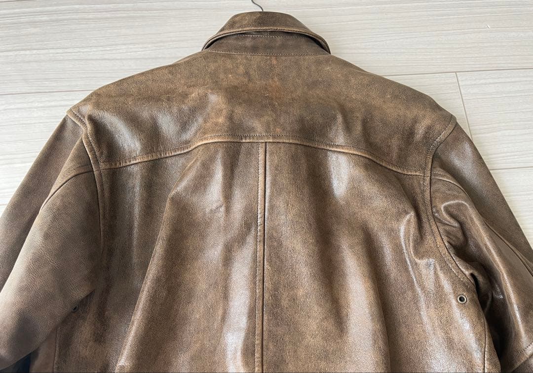 L.L.Bean レザーフライトジャケット A-2タイプ Sサイズ 本革