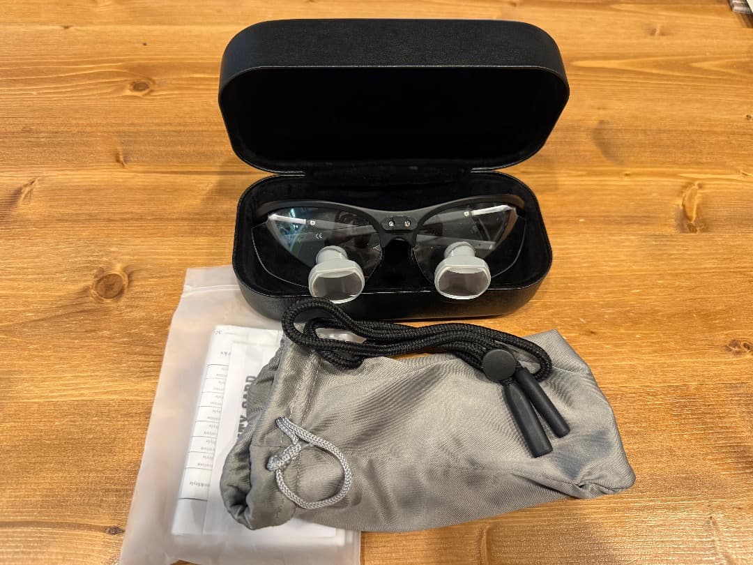 クリアビュールーペ TTLタイプ3.5倍ブラック60mm クリアビュールーペ TTLタイプ 3.5倍(樹脂フレーム)シルバー 瞳孔間