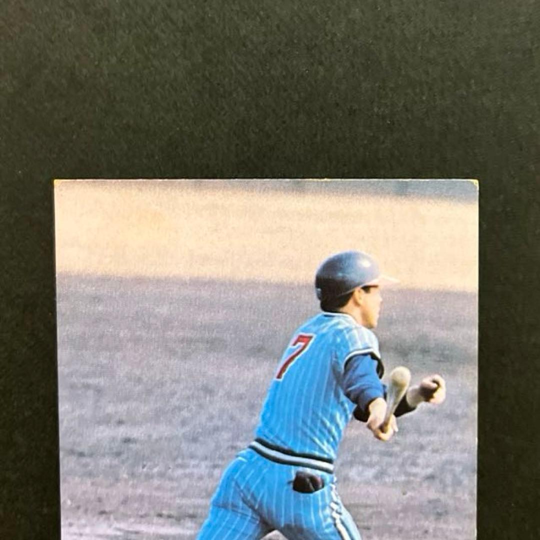 カルビープロ野球カード1975年版NO.655ヤクルトスワローズ福富邦夫選手