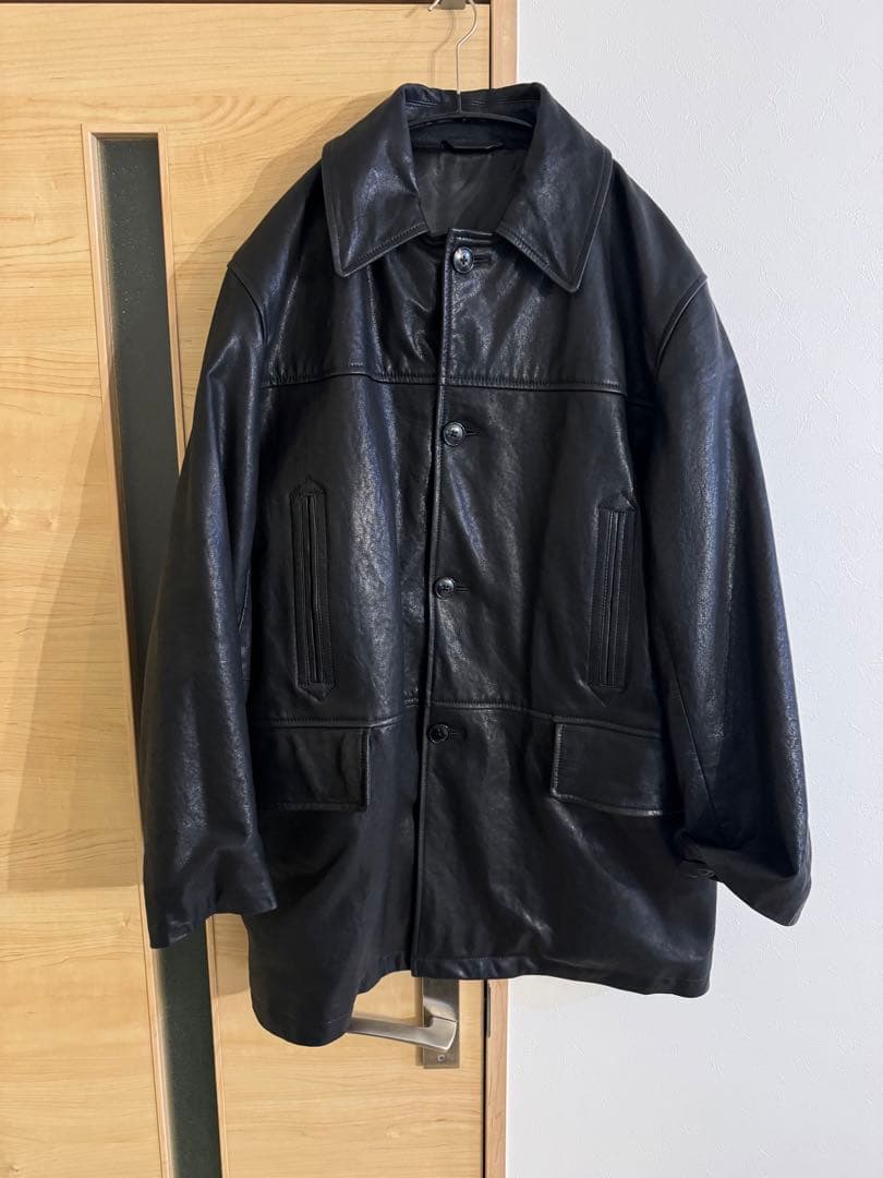 COMOLI 22aw ラムレザー カーコート - メルカリ