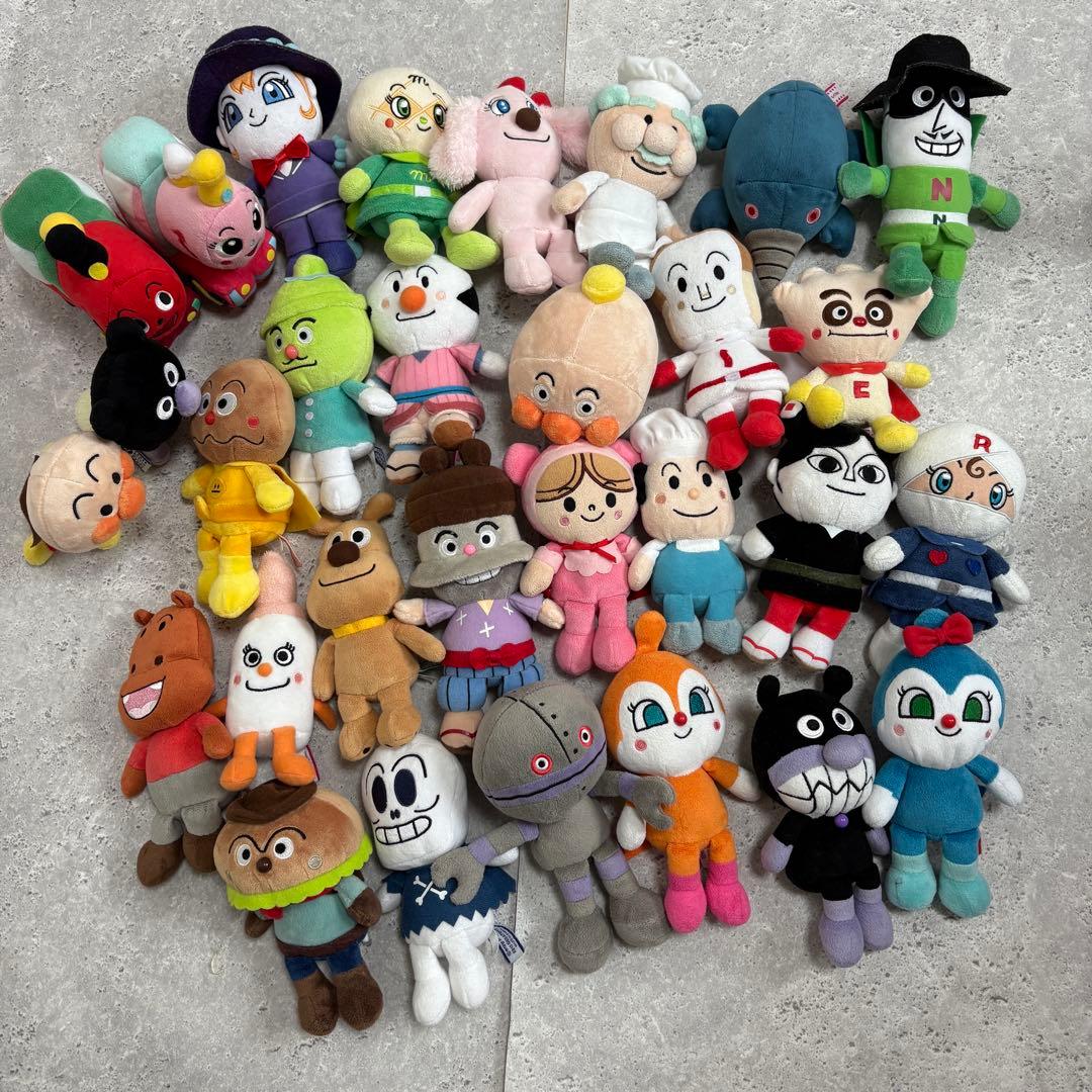 アンパンマン ぬいぐるみ プリちぃビーンズ　30体 楽天市場】洗える ぬいぐるみ 全種 43体 セット allset アンパンマン