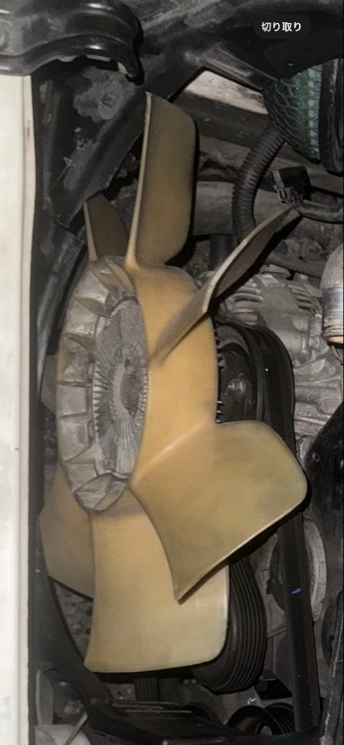 JZX100 ラジエターファンシュラウド カップリングファン付き