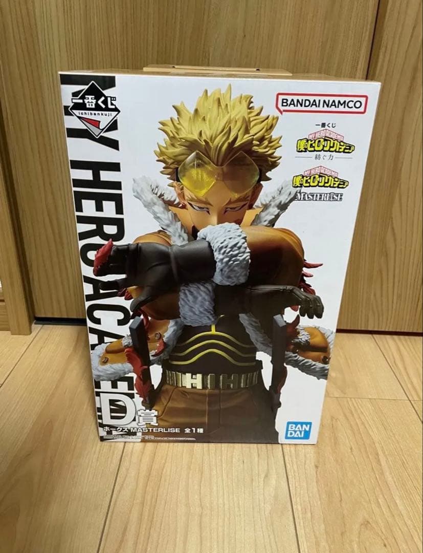 未開封 僕のヒーローアカデミア フィギュア ホークス 紡ぐ力 一番くじ「僕のヒーローアカデミア 紡ぐ力」 待望のホークスフィギュア