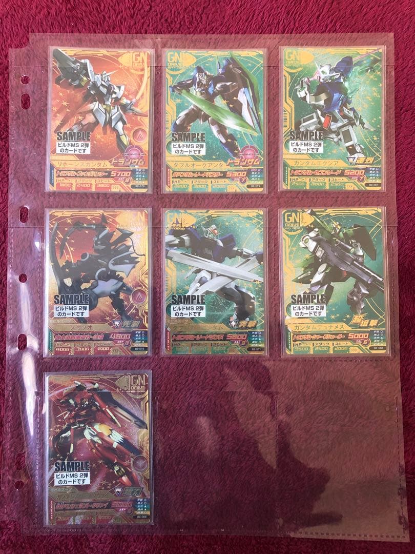 ★サンプルカード★ガンダムトライエイジ（非売品）　ビルドMS2弾