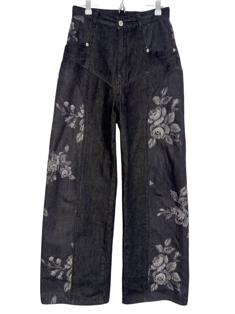 fetico 別注デニム ブラックサイズ38