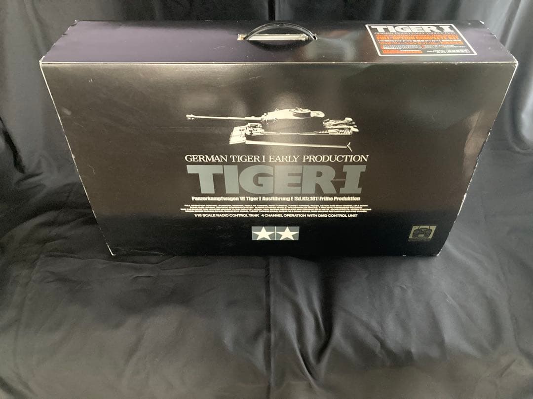タミヤ1/16ラジコン戦車 タイガー1 フルオペレーションセット(未組み立て)