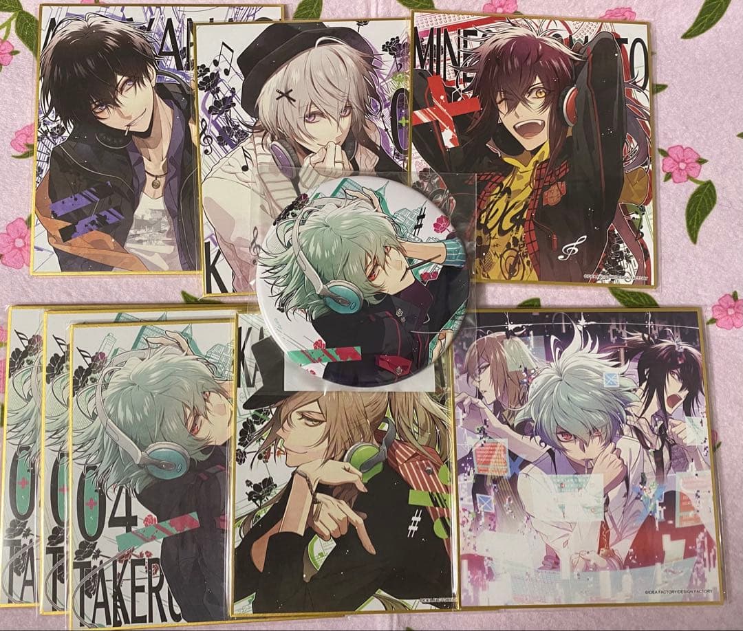 まるくじ　カラー×マリス　カラマリ　色紙 まるくじ - Collar×Malice