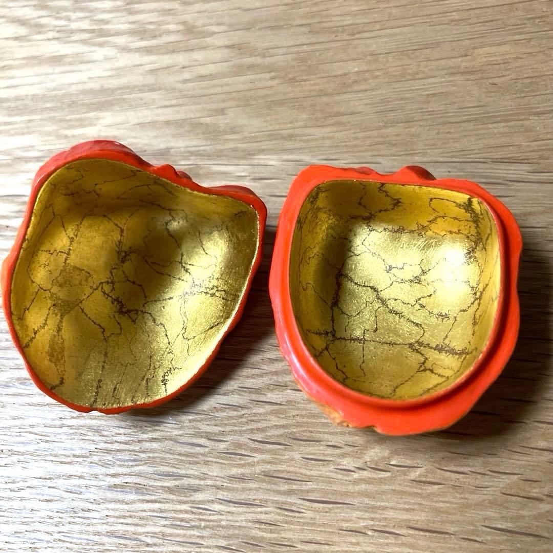 茶道具 乾漆 鬼灯 香合 史幸作 - メルカリ